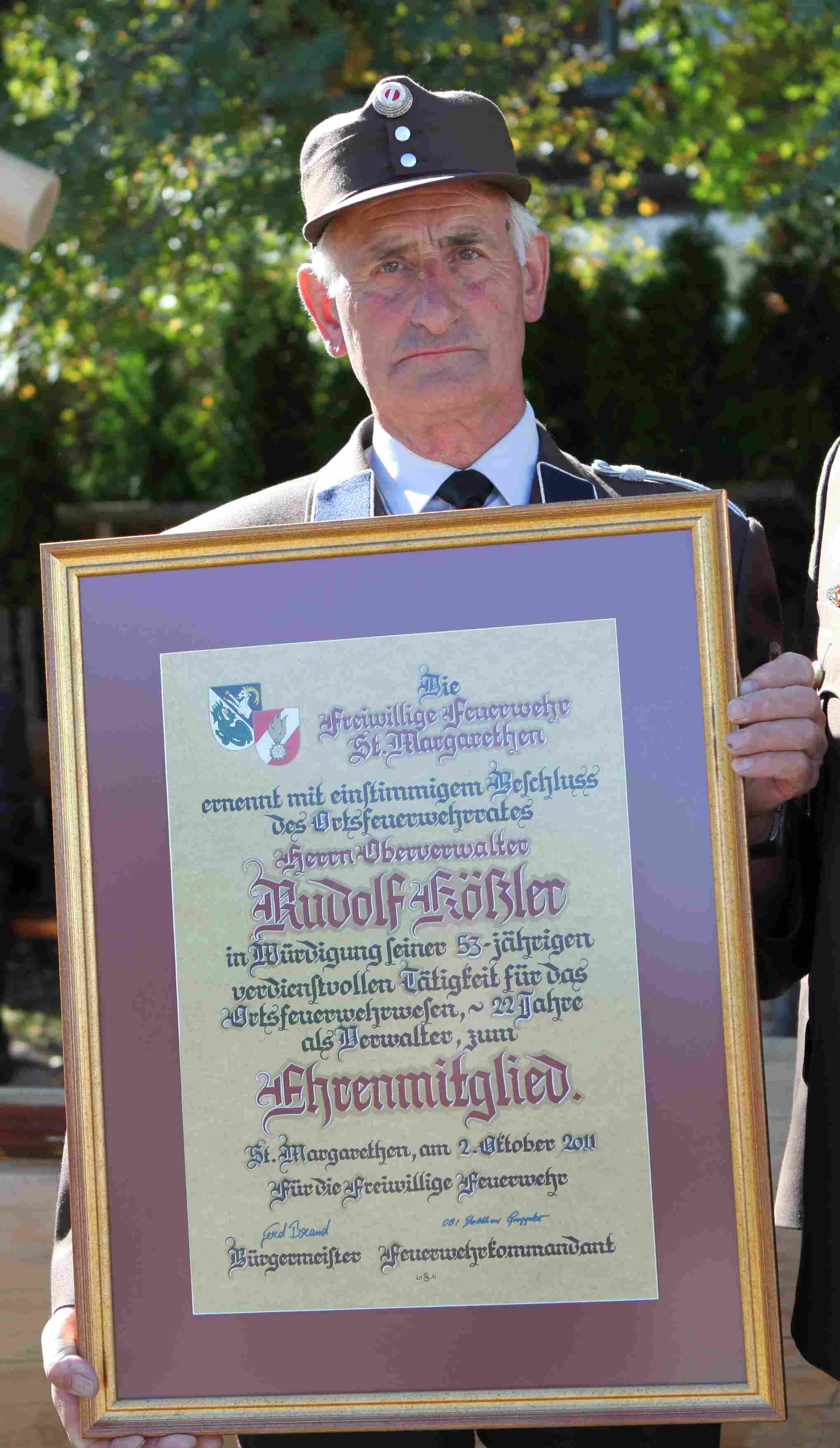 Ehrenmitglied Rudolf Kößler