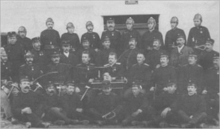 Freiwillige Feuerwehr St. Margarethen um 1906 
